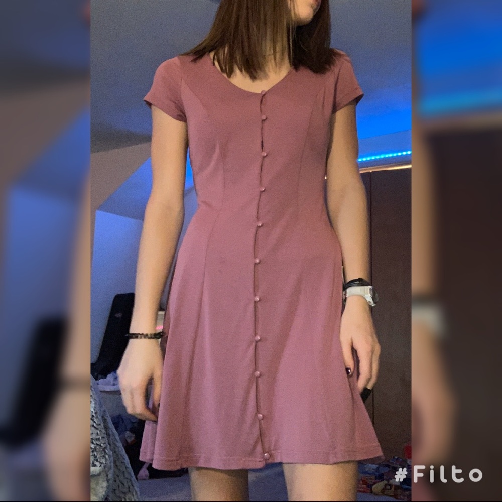 ✨Button Up Dress - Picture 3 of 3
